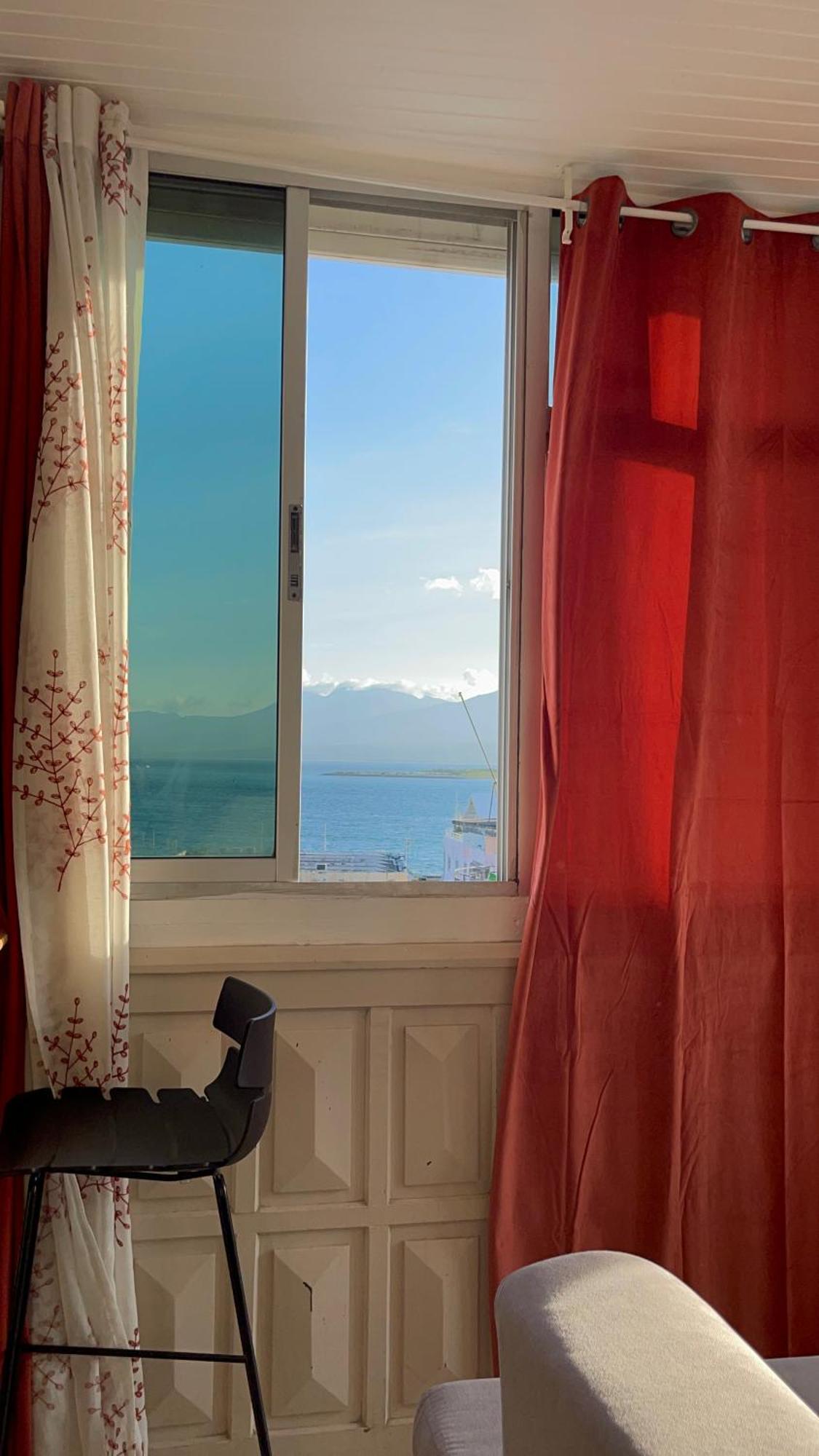 Penthouse Seaside 10 Min Port, Croisiere Et Aeroport Apartment ปวงต์-ตา-ปิตร์ ภายนอก รูปภาพ
