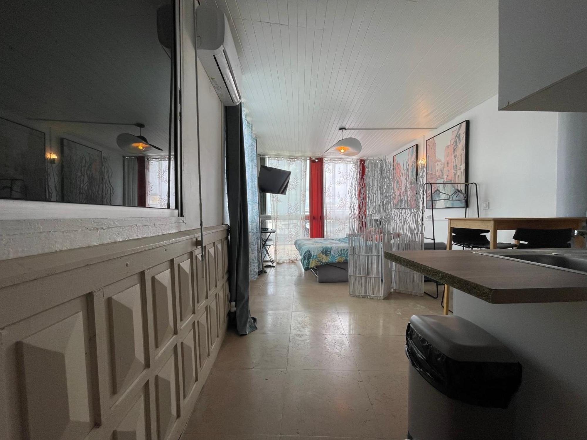 Penthouse Seaside 10 Min Port, Croisiere Et Aeroport Apartment ปวงต์-ตา-ปิตร์ ภายนอก รูปภาพ