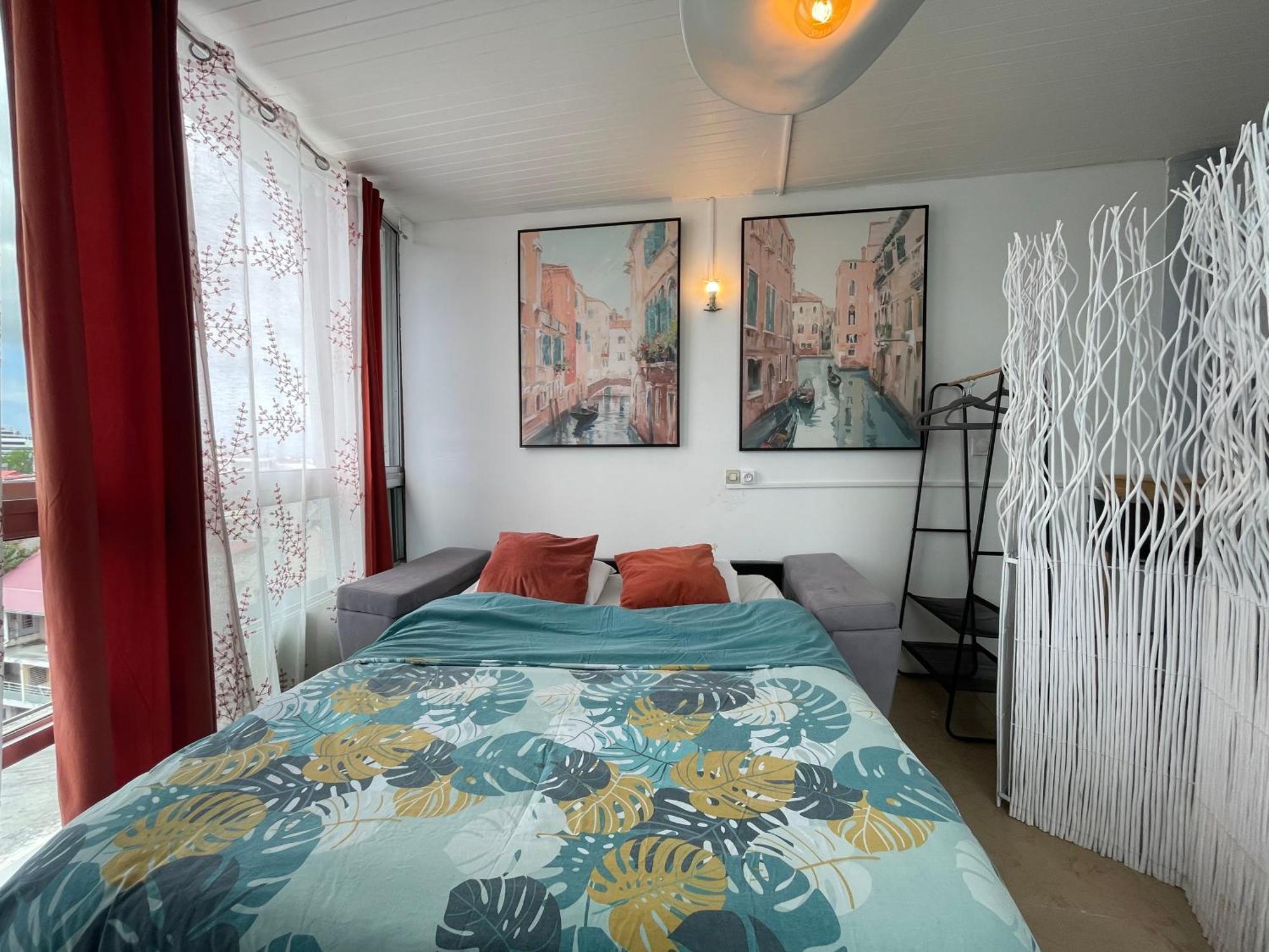 Penthouse Seaside 10 Min Port, Croisiere Et Aeroport Apartment ปวงต์-ตา-ปิตร์ ภายนอก รูปภาพ